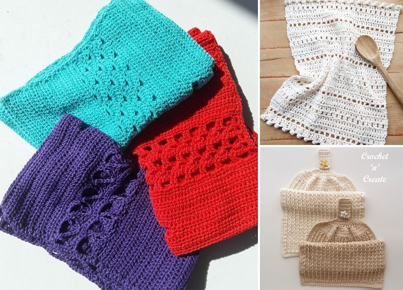 Fun Zero Waste Crochet Dishcloths