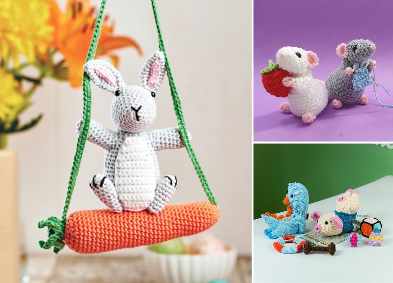 Sweet Crochet Amigurumi Animals