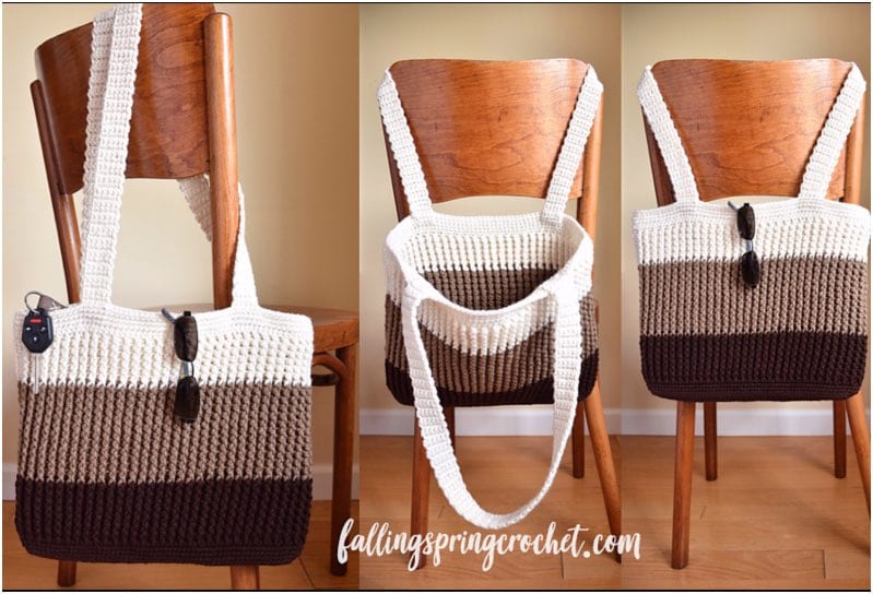 Easy Tote Bag for Beginners Free Crochet Patterns