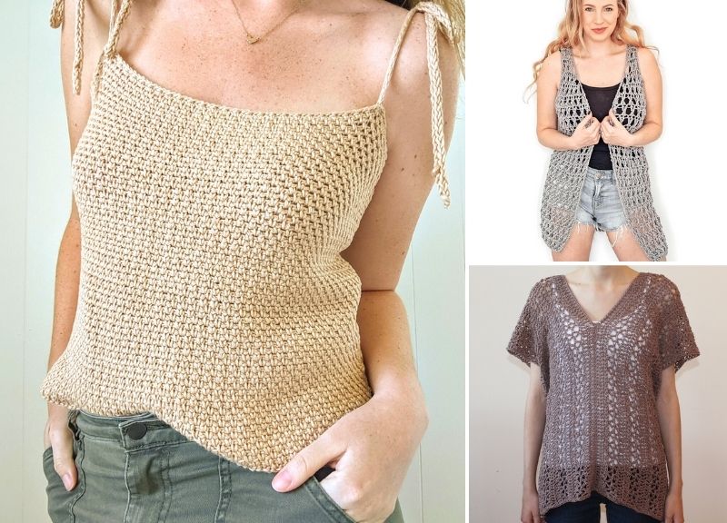 Natural Summer Crochet Tunic Ideas
