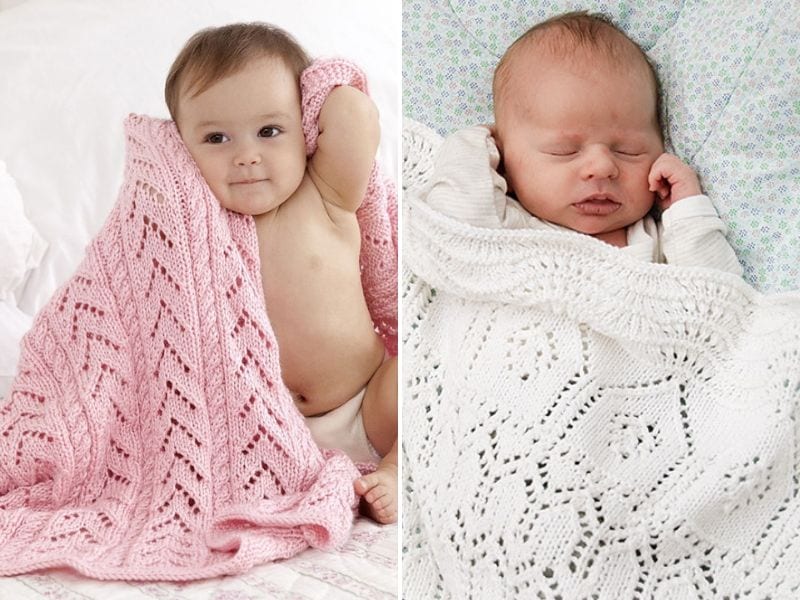 Stunning Lace Baby Blankets –