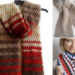 Super Trendy Warm Crochet Scarfs