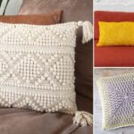 Gorgeous Textured Colorful Crochet Pillows