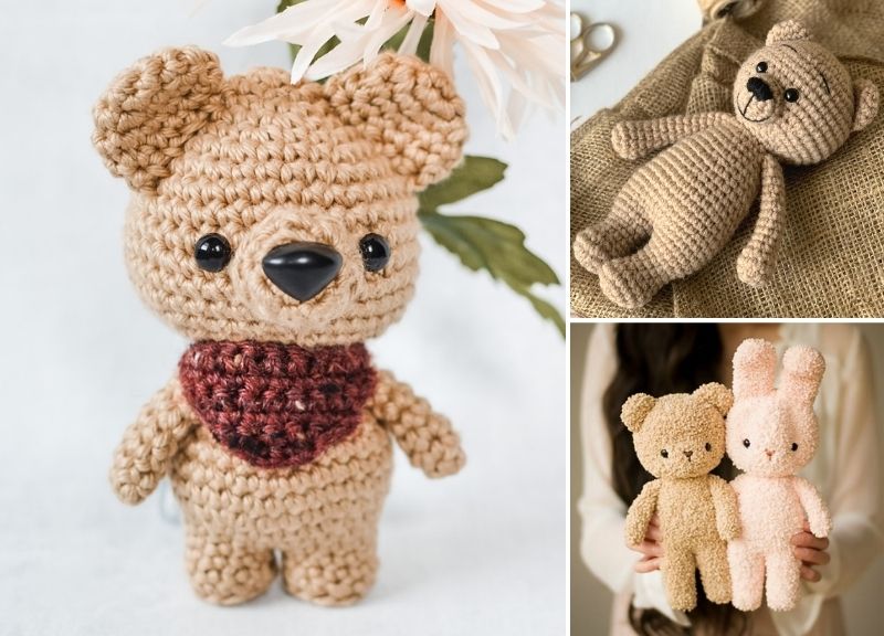 27 Best Fun Crochet Bear Patterns