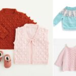 Sweet Knitted Baby Sweaters – Pattern Center
