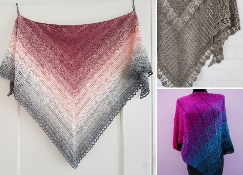 Beautiful And Feminine Crochet Shawls