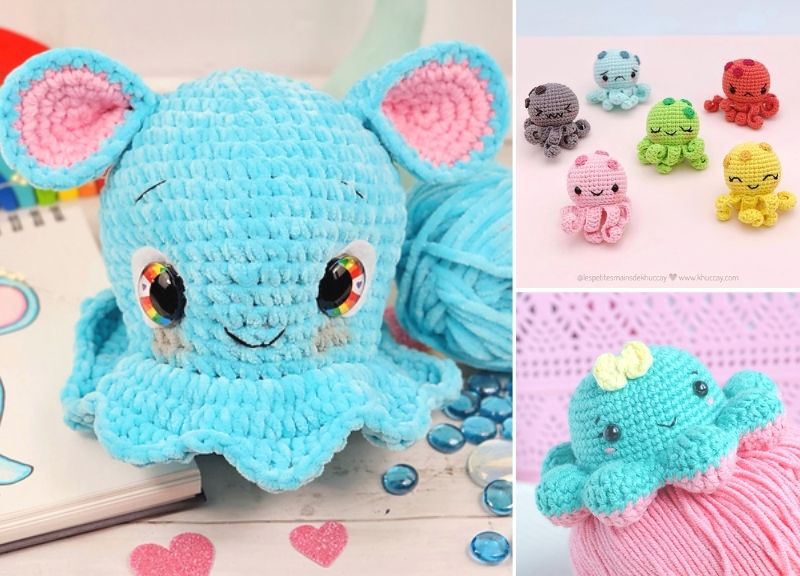 Sweet Crochet Amigurumi Ideas – The Best Amigurumi Octopus Patterns