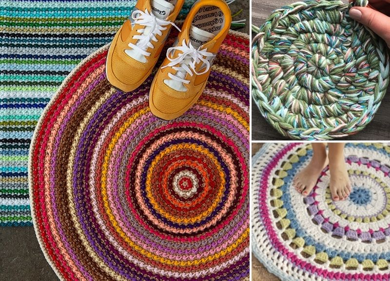 Beautiful Comfortable Crochet Rugs – Pattern Center