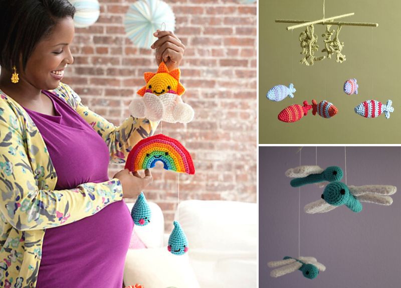 The Most Charming Crochet Baby Mobile and Rattle Ideas –