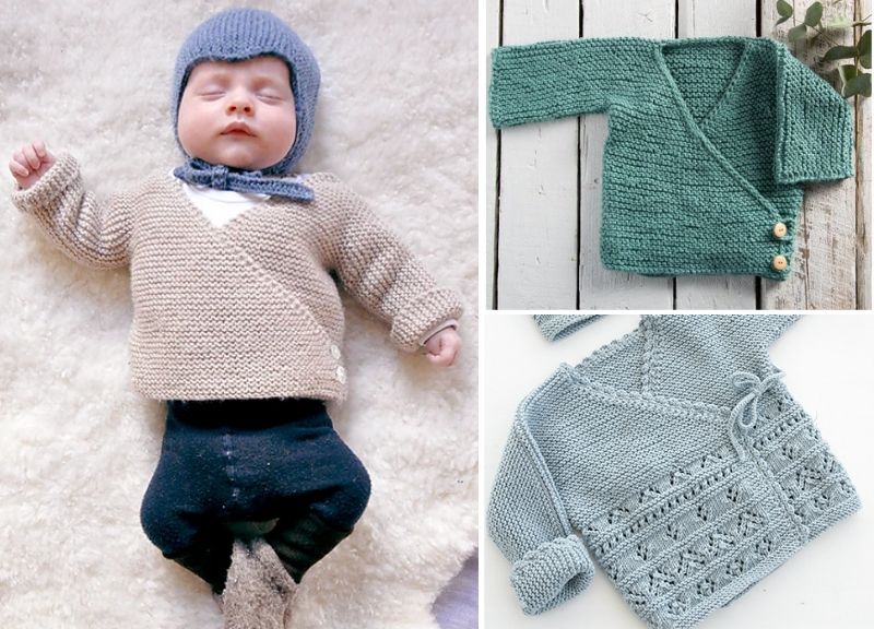 Free Knitting Patterns for Baby Cardigans –
