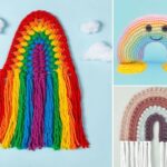 Crochet Rainbow Decor – Free Patterns