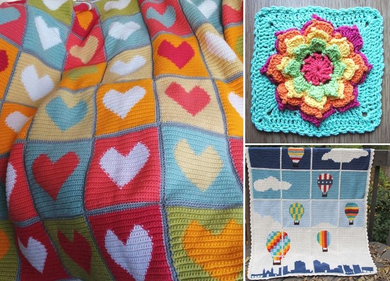Ornamental Crochet Baby Blankets –