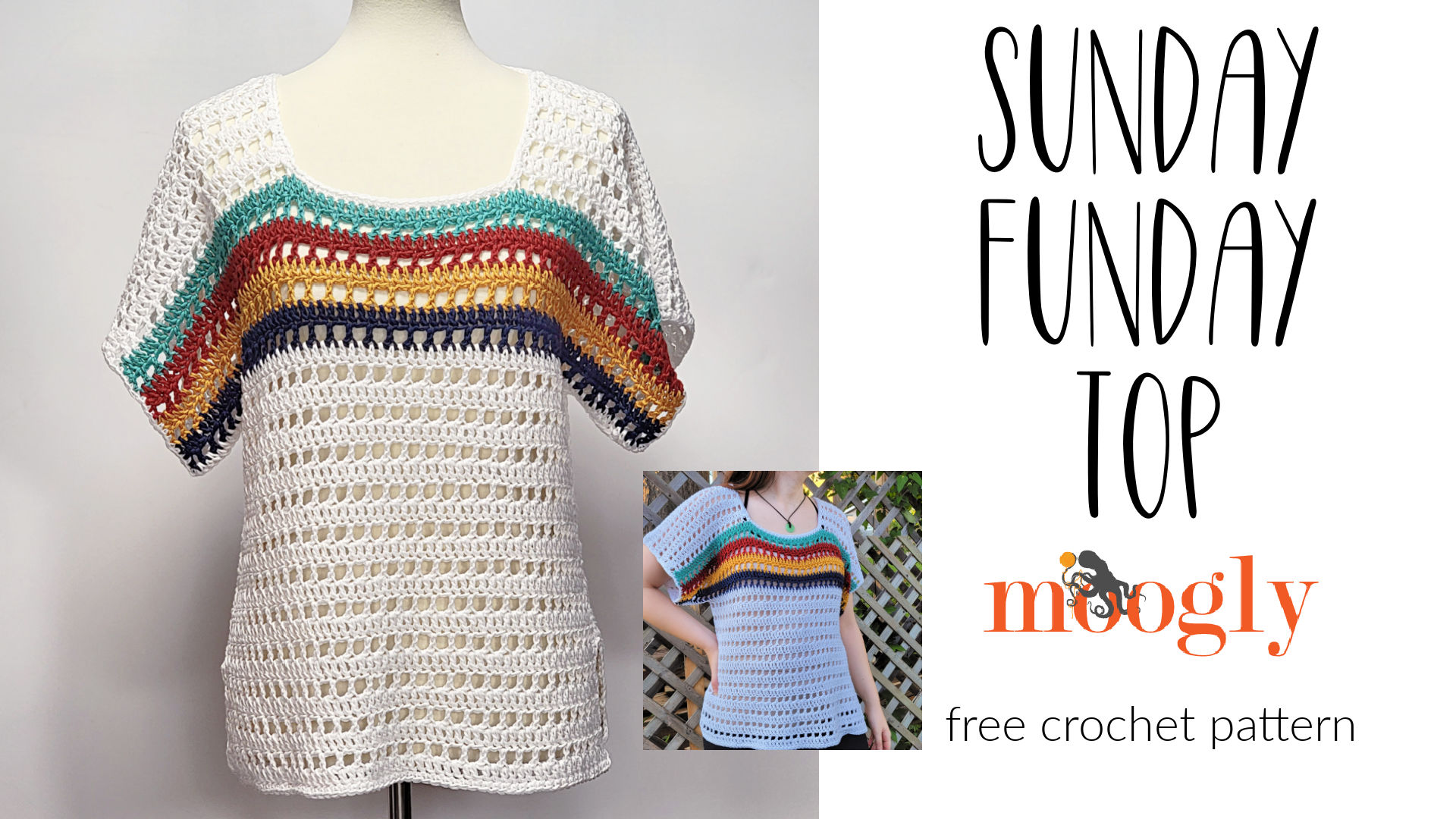 Sunday Funday Top – Free Crochet Pattern on Moogly