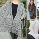 Crochet Pocket ScarvesThe Best Warm Crochet Pocket Scarves –