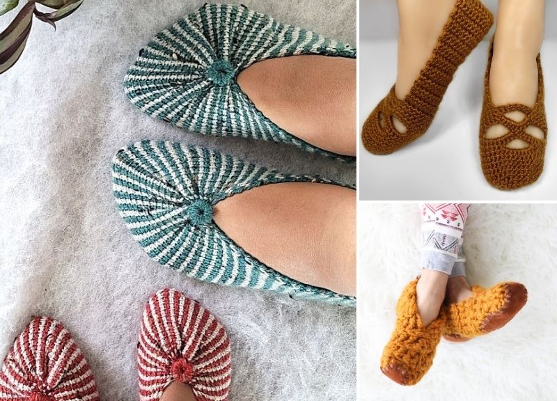 Cute And Comfy Crochet Home Slippers