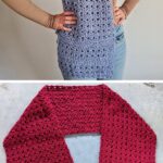 Lacy and Lightweight Crochet Scarves