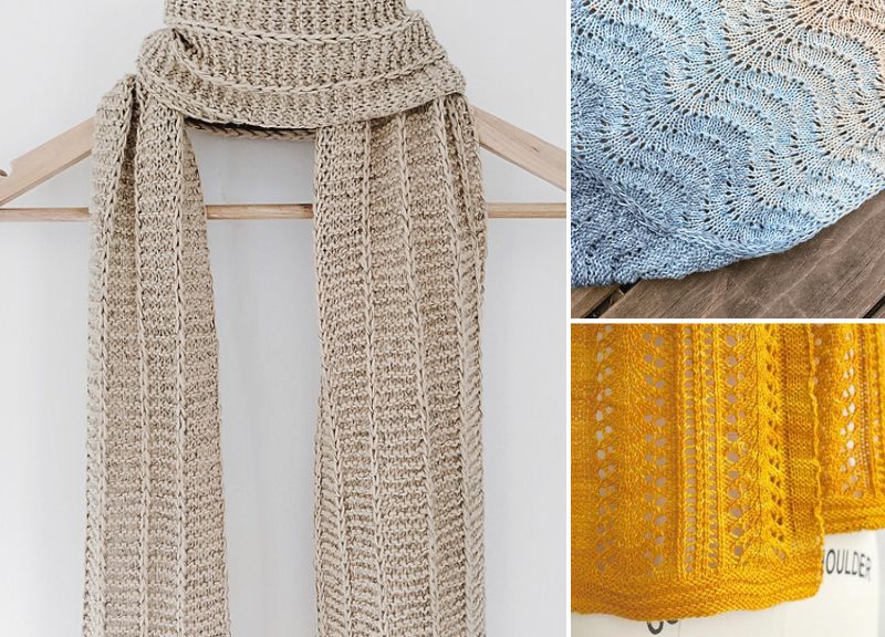 Cute Knitted Scarves Free Patterns –