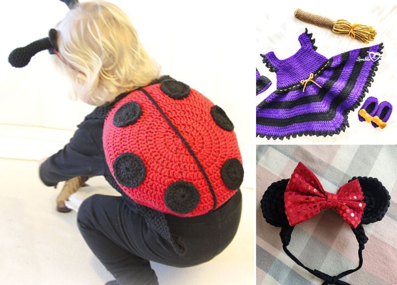 Crochet Carnival Costumes for Children for Bright Kids Parties