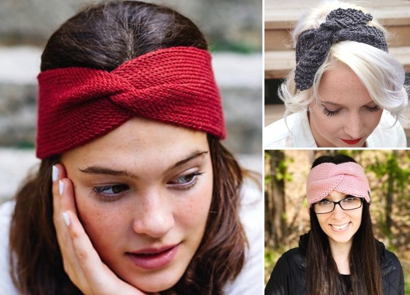 Beautiful Knitted Headband Ideas – Pattern Center