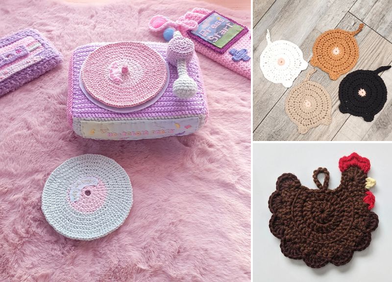Fun Crochet Coasters to Make You Smile While Having Meal –