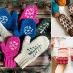 Cute and Colorful Crochet Mittens