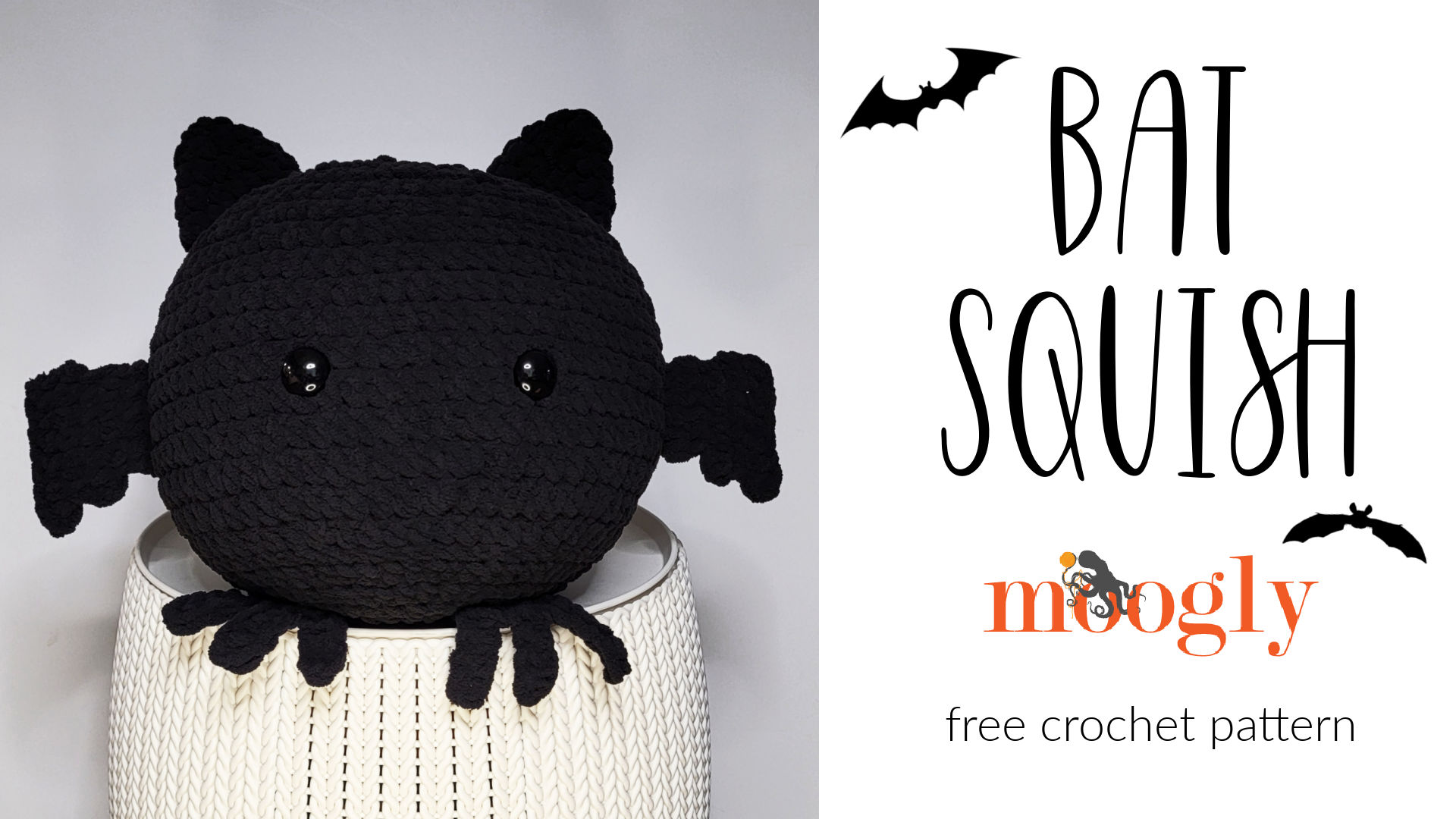 Bat Squish – Free Crochet Pattern on Moogly