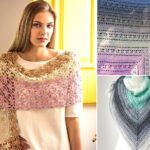 Beautiful And Feminine Lacy Crochet Shawls