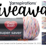Red Heart Super Saver Jumbo Speckle Giveaway