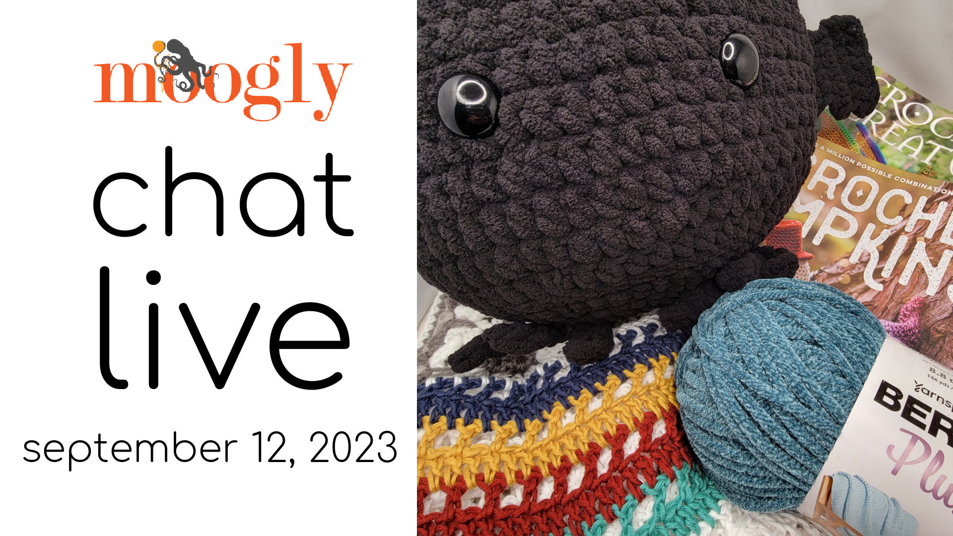 Moogly Crochet and Chat Live – September 12, 2023