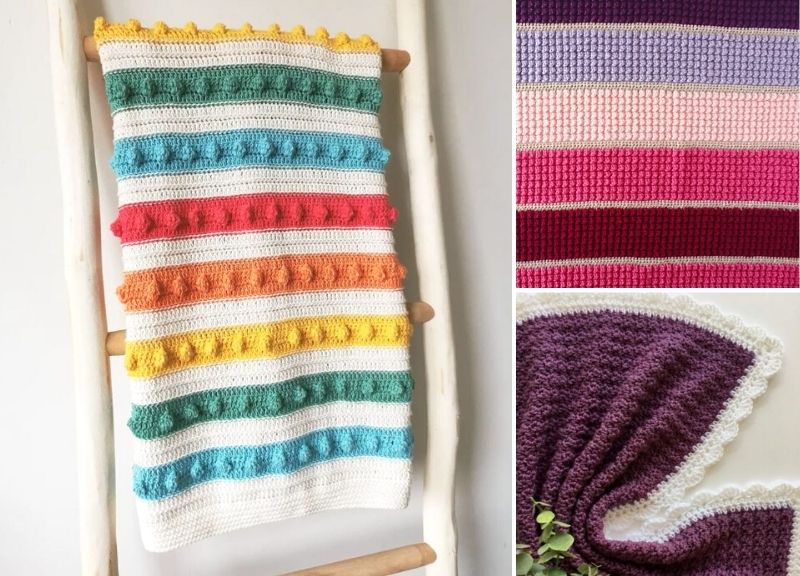 Lovely Crochet Baby Blanket – Free Patterns