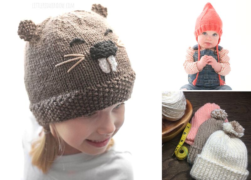 Cute Knit Hats for Babies and Kids
