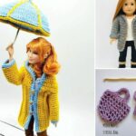 Cute Artful Crochet Doll Clothes and Accessories for Unique Look
