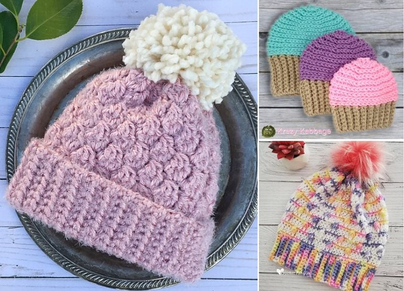Cute Crochet Hats –