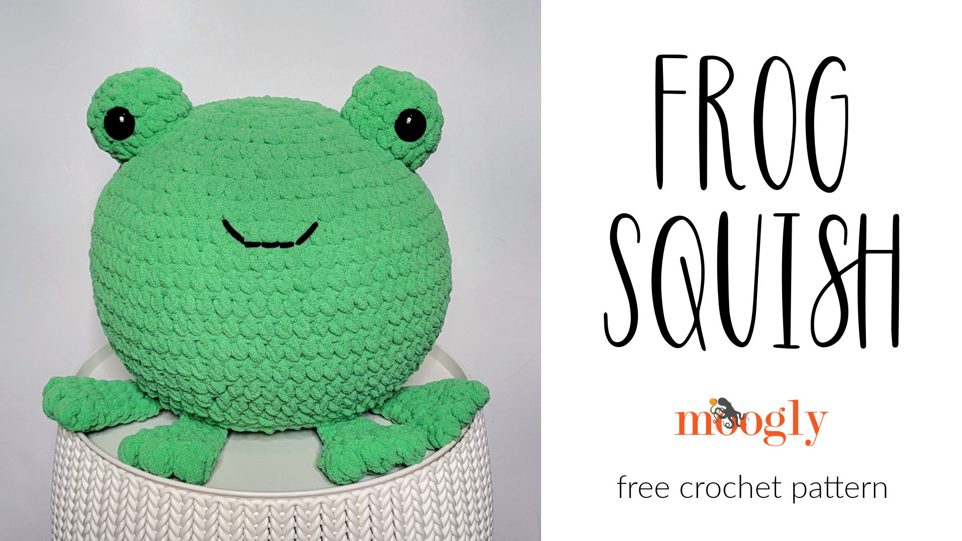 Frog Squish – Free Crochet Amigurumi Pattern on Moogly