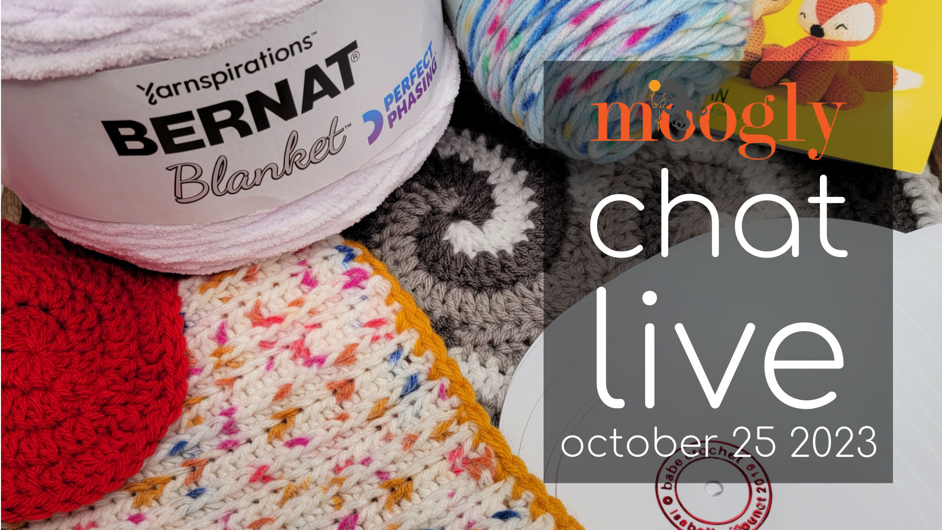 Moogly Crochet and Chat Live