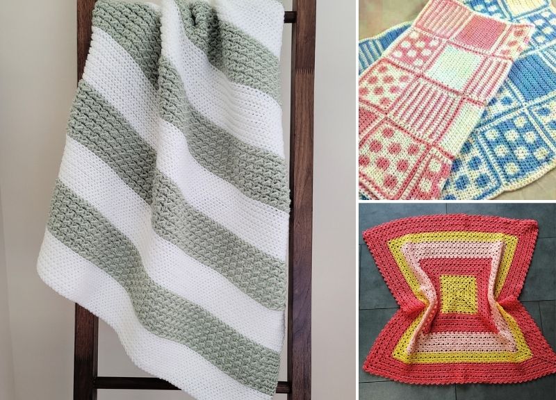 Simple Sweet Crochet Baby Blankets