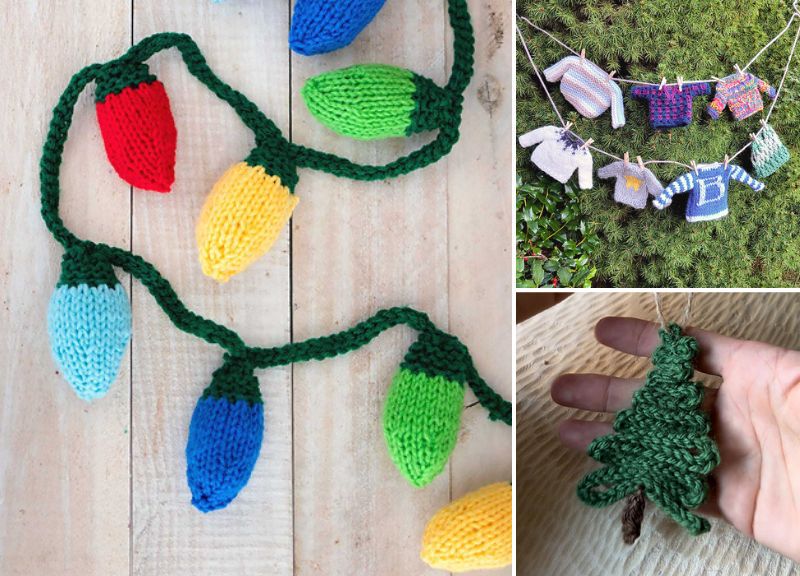 Knitted Christmas Ornaments to Decorate Your Christmas Tree –
