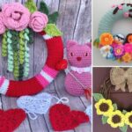 Beautiful Sunflower Crochet Wreaths – Pattern Center