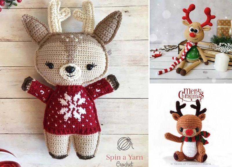 Holiday Crochet Deer Pattern Ideas