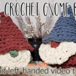 Simple Crochet Gnome Basket Tutorial