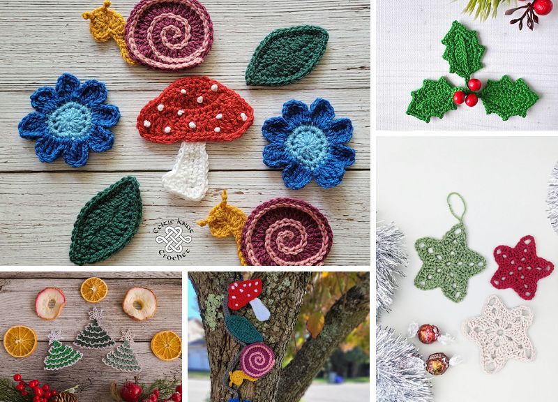 Beautiful Crochet Applique Patterns for Decorating Everything –
