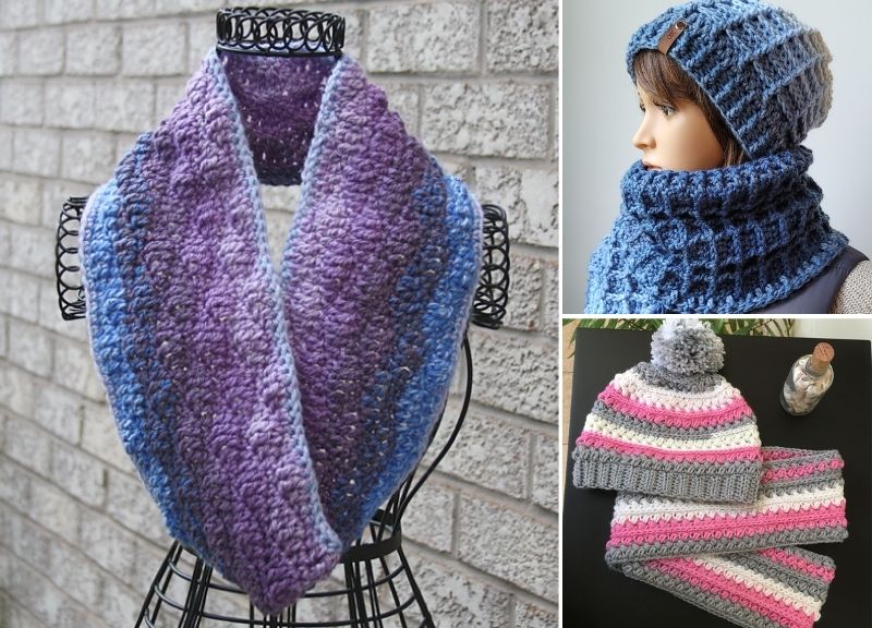 20+ Best Crochet Hat And Scarf Set Ideas