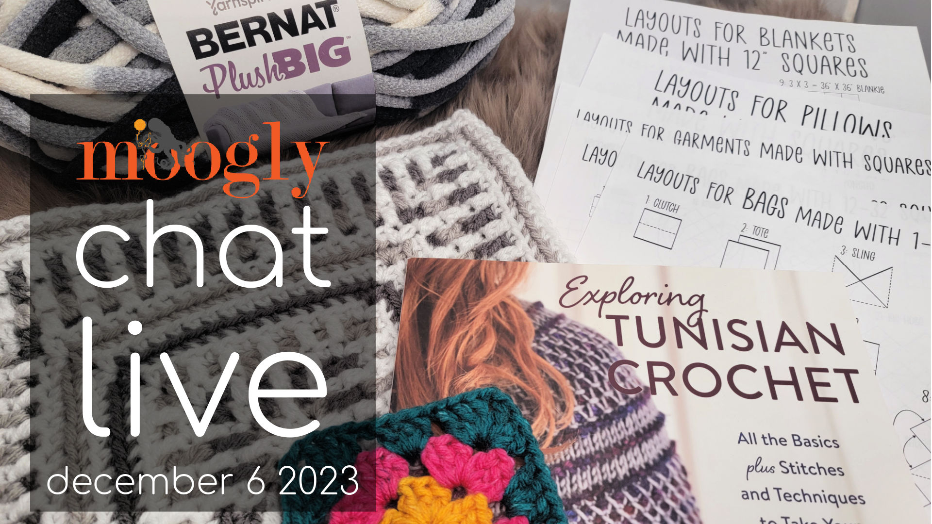 Moogly Crochet and Chat Live – December 6, 2023