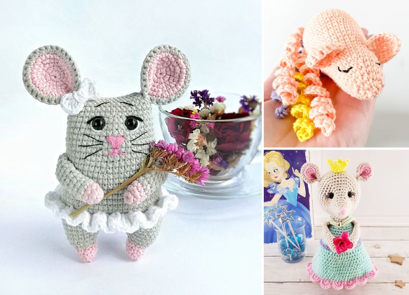Sweet Crochet Mouse Amigurumi – Pattern Center