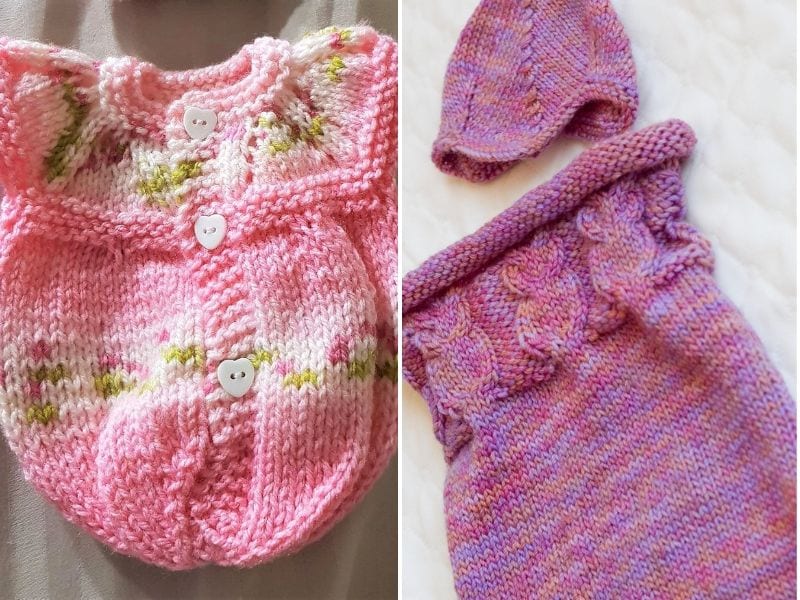Knitted Baby Sleep Sacks