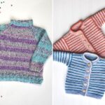 Striped Knitted Designs for Kids