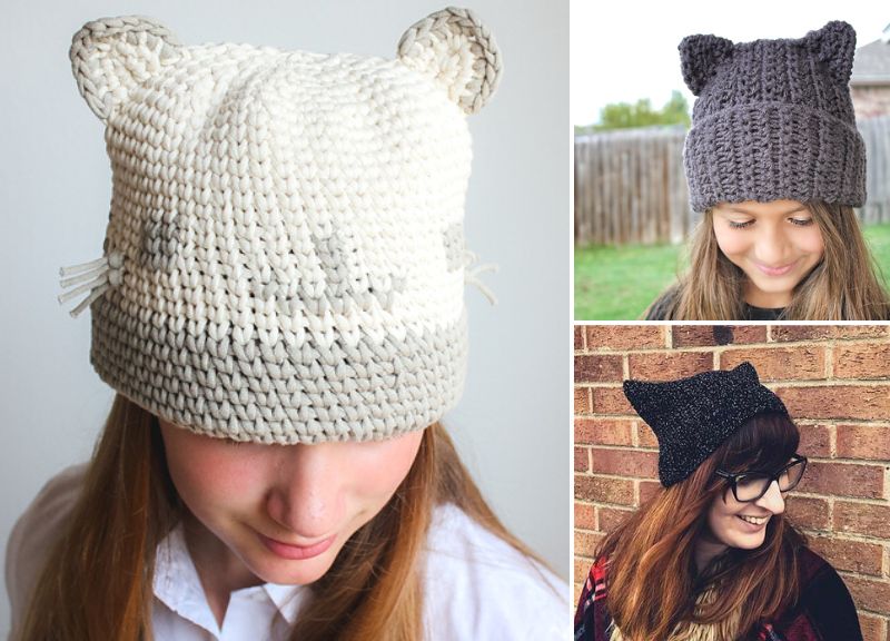 How to Crochet Cat Hat