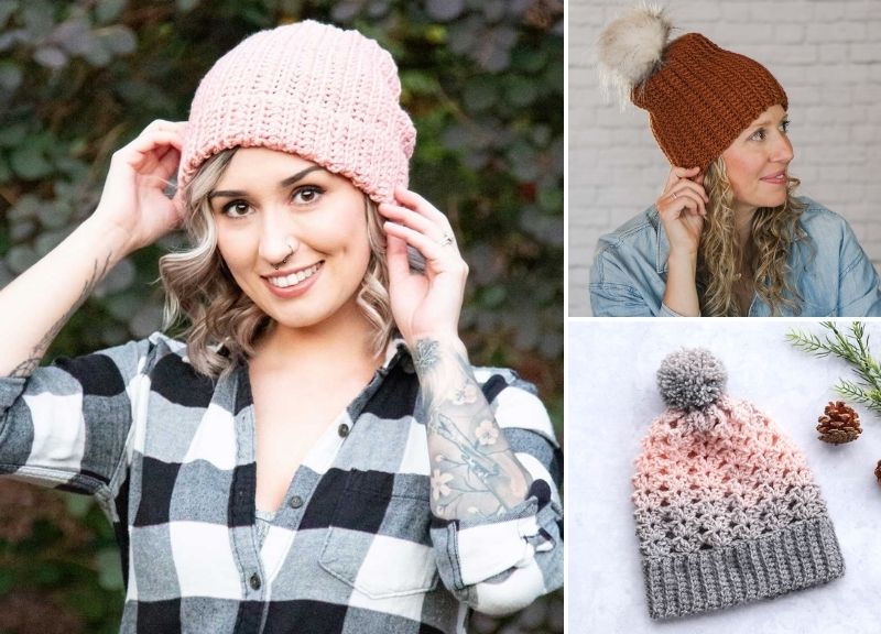Chunky Comfy Crochet Beanie Pattern Free