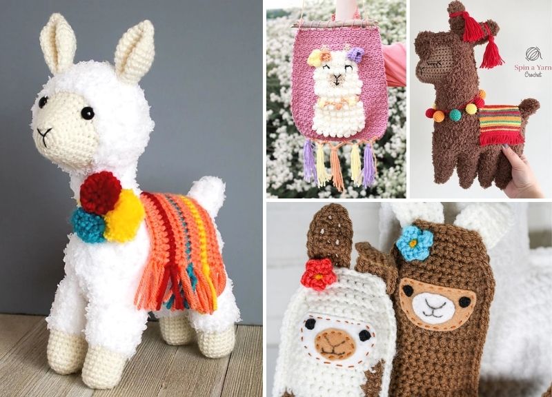 Alpaca or Llama Crochet Pattern Ideas