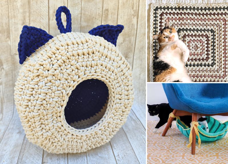 Sweet Crochet Accessories for Cats That Make Them Happy –